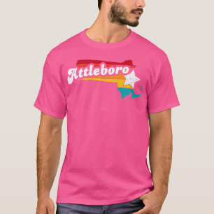Attleboro Massachusetts Vintage Distressed Souveni T-Shirt