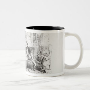 Attorney and Client, fortitude and impatience Two-Tone Coffee Mug