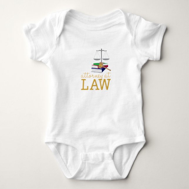 Attorney At Law Baby Bodysuit (Front)