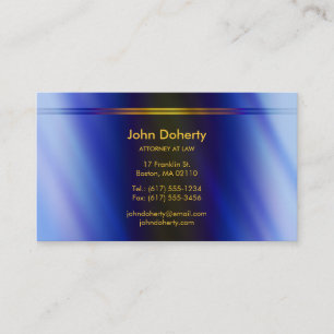 ATTORNEY AT LAW - Business Card