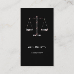 ATTORNEY AT LAW - Business Card