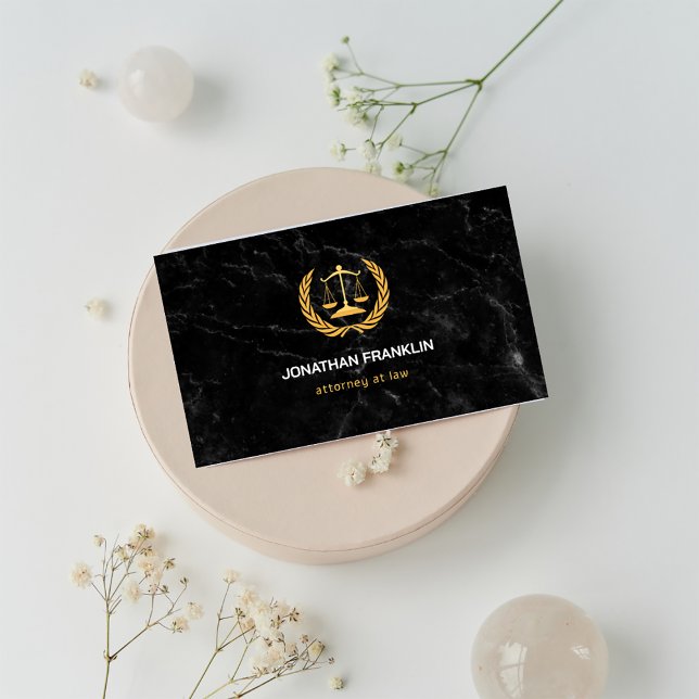 Attorney at Law Business Card (Creator Uploaded)