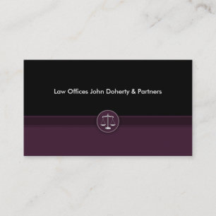 Attorney at Law Business Card