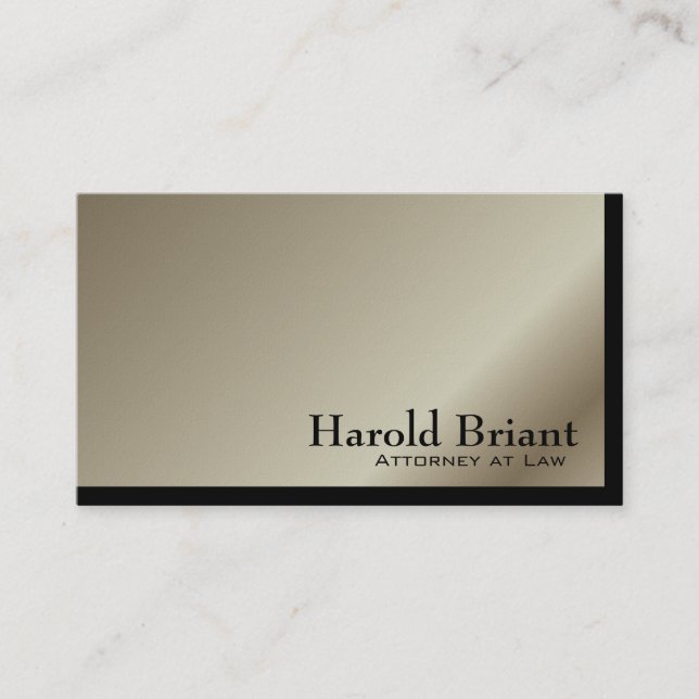Attorney at Law - Business Cards (Front)