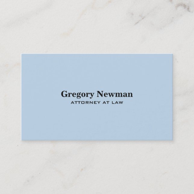 Attorney at Law - Business Cards (Front)