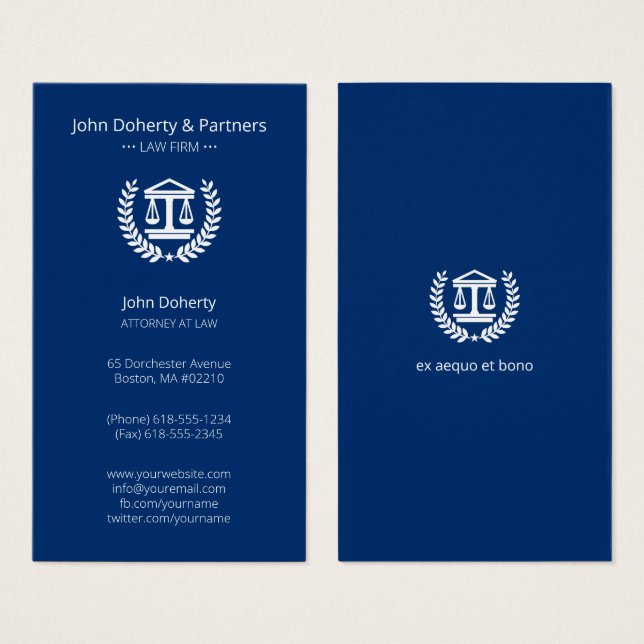 Attorney at Law | Elegant (Front & Back)