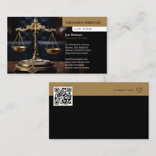 Attorney at Law   Elegant Professional Business Card
