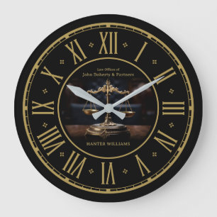 Attorney at Law   Law Office Large Clock