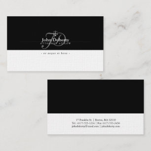 Attorney at Law   Lawyer Business Card