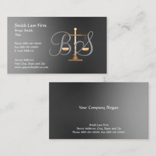 Attorney at Law Lawyer Business Card