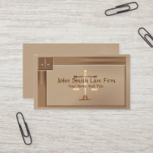 Attorney at Law Lawyer Business Card