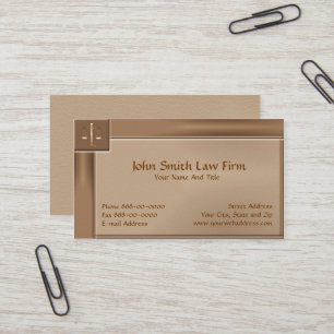 Attorney at Law Lawyer Business Card