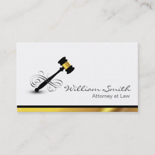 Attorney AT Law/Lawyer Business Card