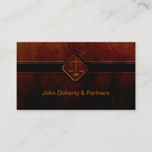 ATTORNEY AT LAW   Legal Professions Business Card