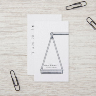 ATTORNEY AT LAW Modern Business Card