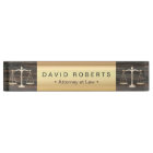 Attorney at Law Modern Gold & Wood Lawyer