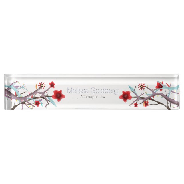 Attorney at Law Nameplate (Front)