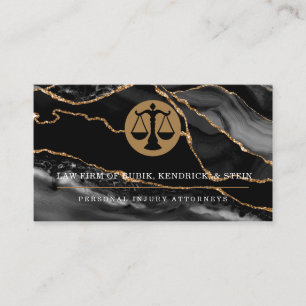 Attorney at Law Personal Injury Lawyer  Business Card