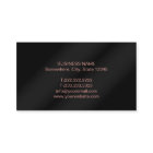 Attorney at Law Rose Gold Metallic Black Lawyer