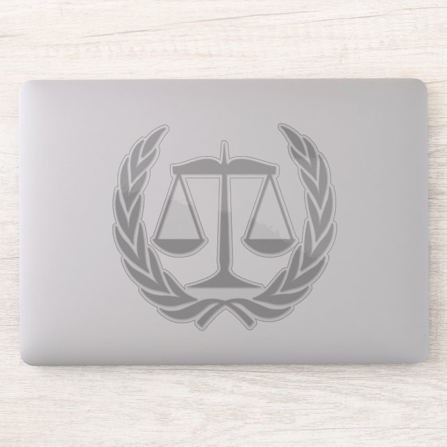 Attorney at Law Scales of Justice Grey (Computer)