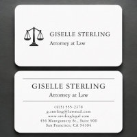 Attorney at Law Simple