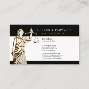 Attorney at Law   Temida Business Card