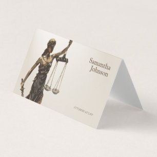 ATTORNEY AT LAW Themida Business Card