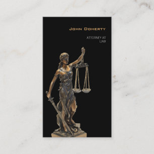 Attorney at Law Themis Business Card