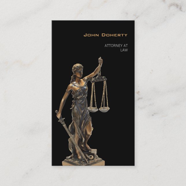 Attorney at Law | Themis Business Card (Front)