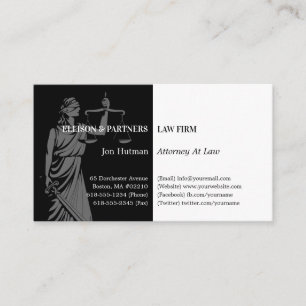 Attorney at Law   Themis Professional Business Card