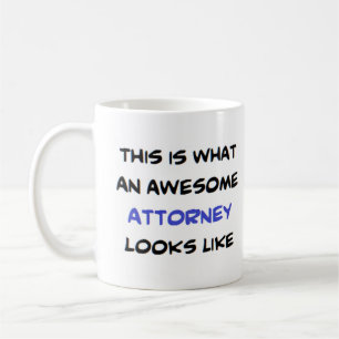 attorney, awesome coffee mug