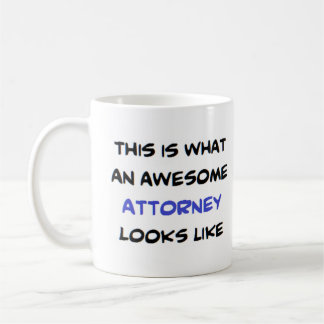 attorney, awesome coffee mug