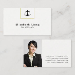 Attorney Business Card Template