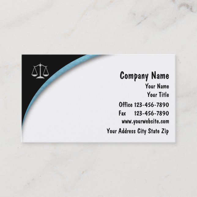 Attorney Business Cards (Front)