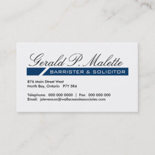 Attorney Business Cards