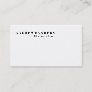 Attorney - Business Cards