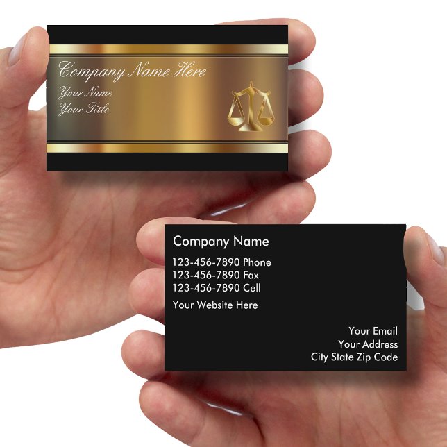Attorney Business Cards (Creator Uploaded)