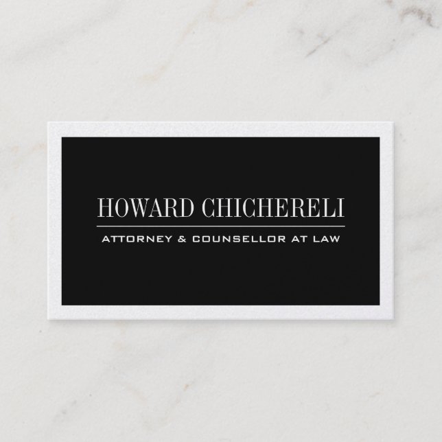 Attorney Business Cards (Front)
