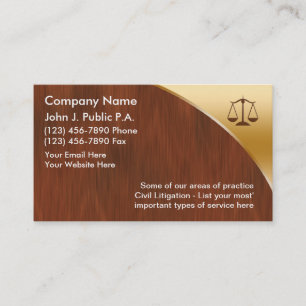 Attorney Business Cards
