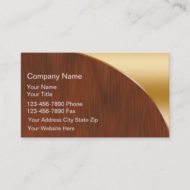Attorney Business Cards (Front)