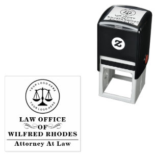 Attorney Business    Law Office Black Self-inking Stamp