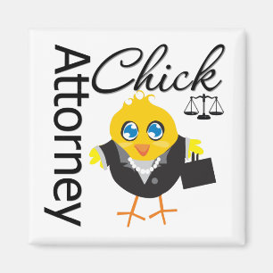 Attorney Chick v3 Magnet