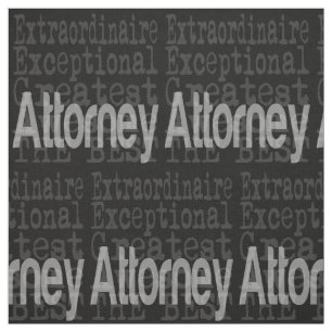 Attorney Extraordinaire Fabric