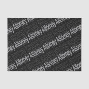 Attorney Extraordinaire Tissue Paper