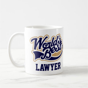Attorney Gift Worlds Best Lawyer Coffee Mug