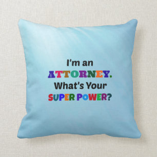 Attorney Humour Cushion