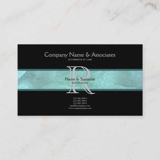 Attorney Lawyer Business Card (Front)