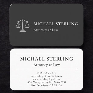 Attorney Lawyer Business Card