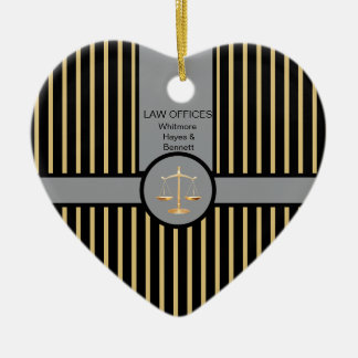 Attorney Lawyer Business Ceramic Tree Decoration
