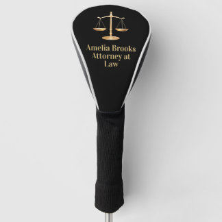 Attorney Lawyer Business Golf Head Cover